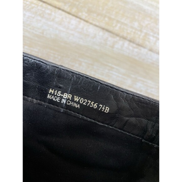 Cole Haan Rhinecliff Black Pebbled Leather Bootie Women’s 7.5 Ankle Boot Heel - Picture 8 of 12